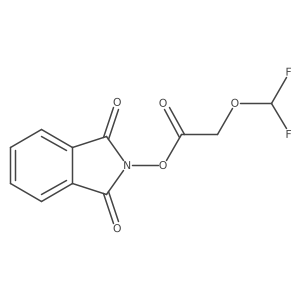 1,3-dioxo-2,3-dihydro-1H-isoindol-2-yl 2-(difluoromethoxy)acetate Structure