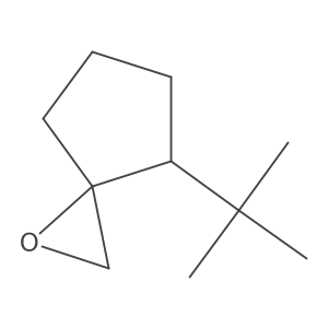 4-Tert-butyl-1-oxaspiro[2.4]heptane Structure