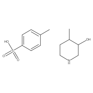 4-Methyl-piperidin-3-ol Tosylate结构式