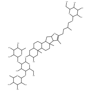 Tuberoside B(Allium) Structure