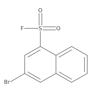 3-Bromonaphthalene-1-sulfonyl fluoride结构式