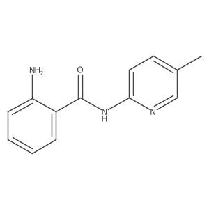 N-(5-Methylpyridin-2-yl)-2-aminobenzamide结构式