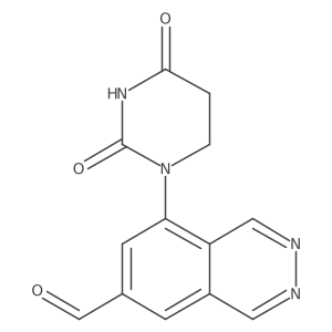 8-(2,4-Dioxo-1,3-diazinan-1-yl)phthalazine-6-carbaldehyde Structure
