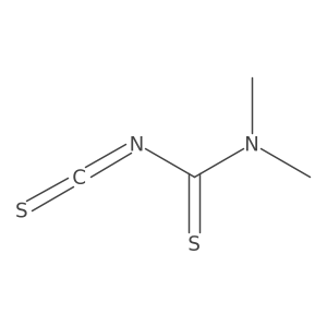 N,N-Dimethylthiocarbamoyl Isothiocyanate结构式