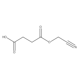 1-(Cyanomethyl) butanedioate结构式