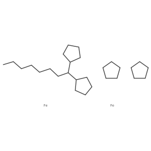 1,1a(2)a(2)-Octylidenebis[ferrocene] Structure