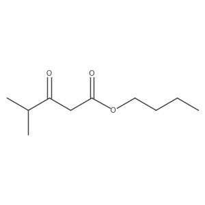 Butyl 4-methyl-3-oxo-valerate结构式