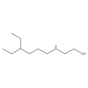 2-[[3-(Diethylamino)propyl]amino]ethanol结构式