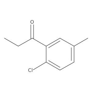 1-(2-Chloro-5-methylphenyl)propan-1-one Structure