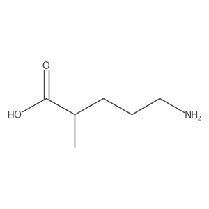 (S)-5-Amino-2-methylpentanoic acid结构式