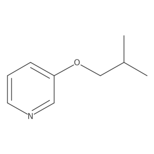 3-(2-Methylpropoxy)pyridine Structure
