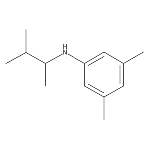 3,5-dimethyl-N-(3-methylbutan-2-yl)aniline结构式