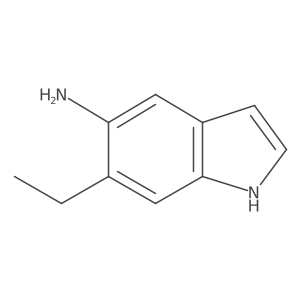 6-ethyl-1H-indol-5-amine结构式