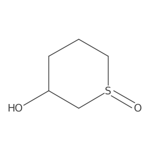 3-Hydroxytetrahydro-2H-thiopyran 1-oxide结构式
