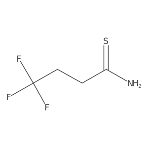 4,4,4-Trifluorobutanethioamide结构式