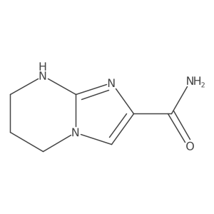 5,6,7,8-Tetrahydroimidazo[1,2-a]pyrimidine-2-carboxamide结构式