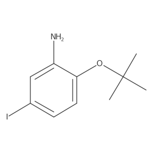 2-(Tert-butoxy)-5-iodoaniline Structure