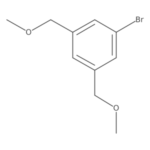 1-bromo-3,5-bis(methoxymethyl)Benzene结构式