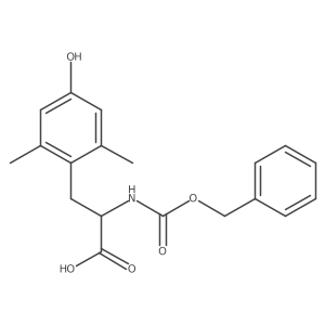 (S)-2-(((Benzyloxy)carbonyl)amino)-3-(4-hydroxy-2,6-dimethylphenyl)propanoic acid Structure