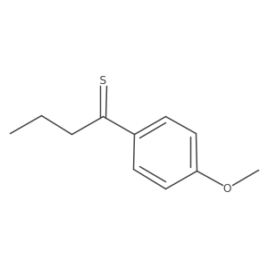 1-(4-Methoxyphenyl)butane-1-thione结构式