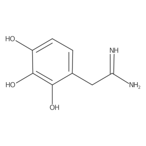 2-(2,3,4-Trihydroxyphenyl)ethanimidamide Structure