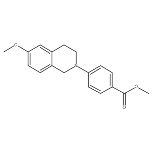 methyl 4-(6-methoxy-3,4-dihydroisoquinolin-2(1H)-yl)benzoate Structure