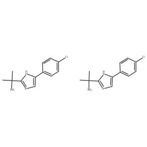 2-(5-(4-Chlorophenyl)-1H-imidazol-2-yl)propan-2-amine Structure