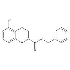 Benzyl 5-hydroxy-1,2,3,4-tetrahydroisoquinoline-2-carboxylate Structure