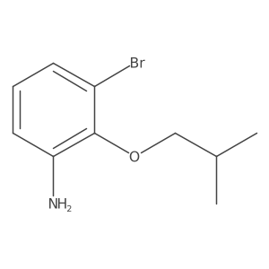 3-Bromo-2-(2-methylpropoxy)aniline Structure