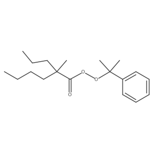 2-Phenylpropan-2-yl 2-methyl-2-propylhexaneperoxoate Structure