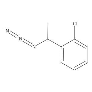 1-[(1R)-1-azidoethyl]-2-chlorobenzene Structure