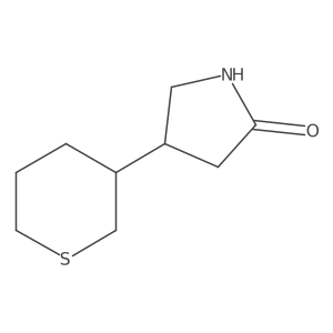 4-(Thian-3-yl)pyrrolidin-2-one Structure
