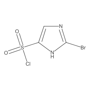 2-bromo-1H-imidazole-5-sulfonyl chloride Structure