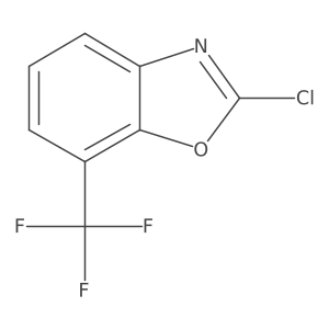2-Chloro-7-(trifluoromethyl)benzo[d]oxazole Structure