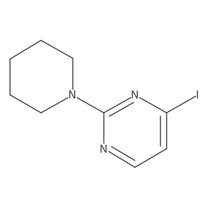 Pyrimidine, 4-iodo-2-(1-piperidinyl)-结构式