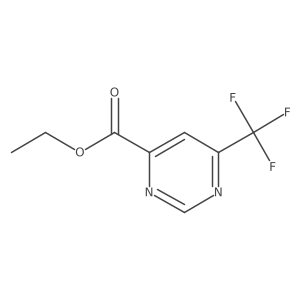 Ethyl 6-(trifluoromethyl)pyrimidine-4-carboxylate Structure