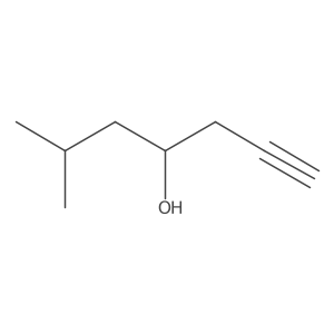 (4R)-6-Methyl-1-heptyn-4-ol Structure