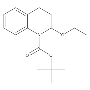 1,1-Dimethylethyl 2-ethoxy-3,4-dihydro-1(2H)-quinolinecarboxylate Structure