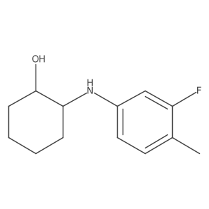 (1S,2S)-2-((3-Fluoro-4-methylphenyl)amino)cyclohexan-1-ol Structure