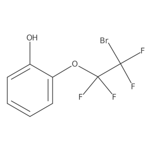 2-(2-Bromo-1,1,2,2-tetrafluoroethoxy)phenol Structure