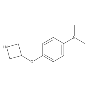 4-(azetidin-3-yloxy)-N,N-dimethylaniline Structure
