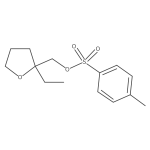 (2-Ethyloxolan-2-yl)methyl 4-methylbenzene-1-sulfonate结构式