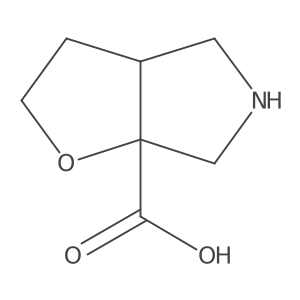 rac-(3aR,6aR)-hexahydro-2H-furo[2,3-c]pyrrole-6a-carboxylic acid Structure