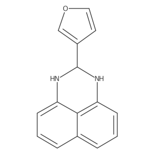 2-(furan-3-yl)-2,3-dihydro-1H-perimidine Structure