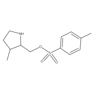 [(2S,3R)-3-methylpyrrolidin-2-yl]methyl 4-methylbenzenesulfonate Structure