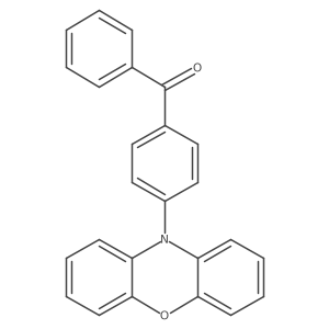 10-(4-benzoylphenyl)-10H-phenoxazine结构式