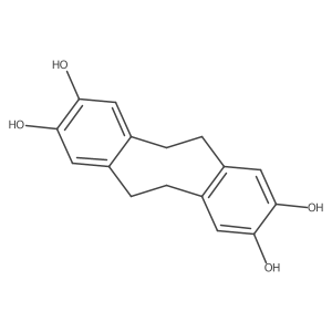 5,6,11,12-Tetrahydrodibenzo[a,e]cyclooctene-2,3,8,9-tetrol Structure