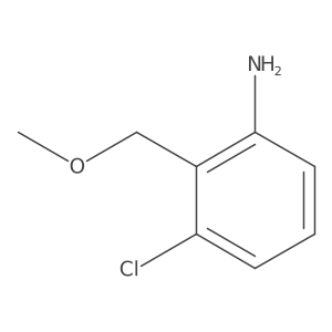 3-Chloro-2-(methoxymethyl)aniline结构式
