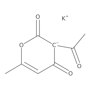 Potassium Dehydroacetate结构式