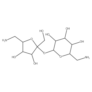 6,6'-Diamino-6,6'-dideoxysucrose结构式